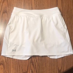 Under Armour White Golf/Tennis Skirt